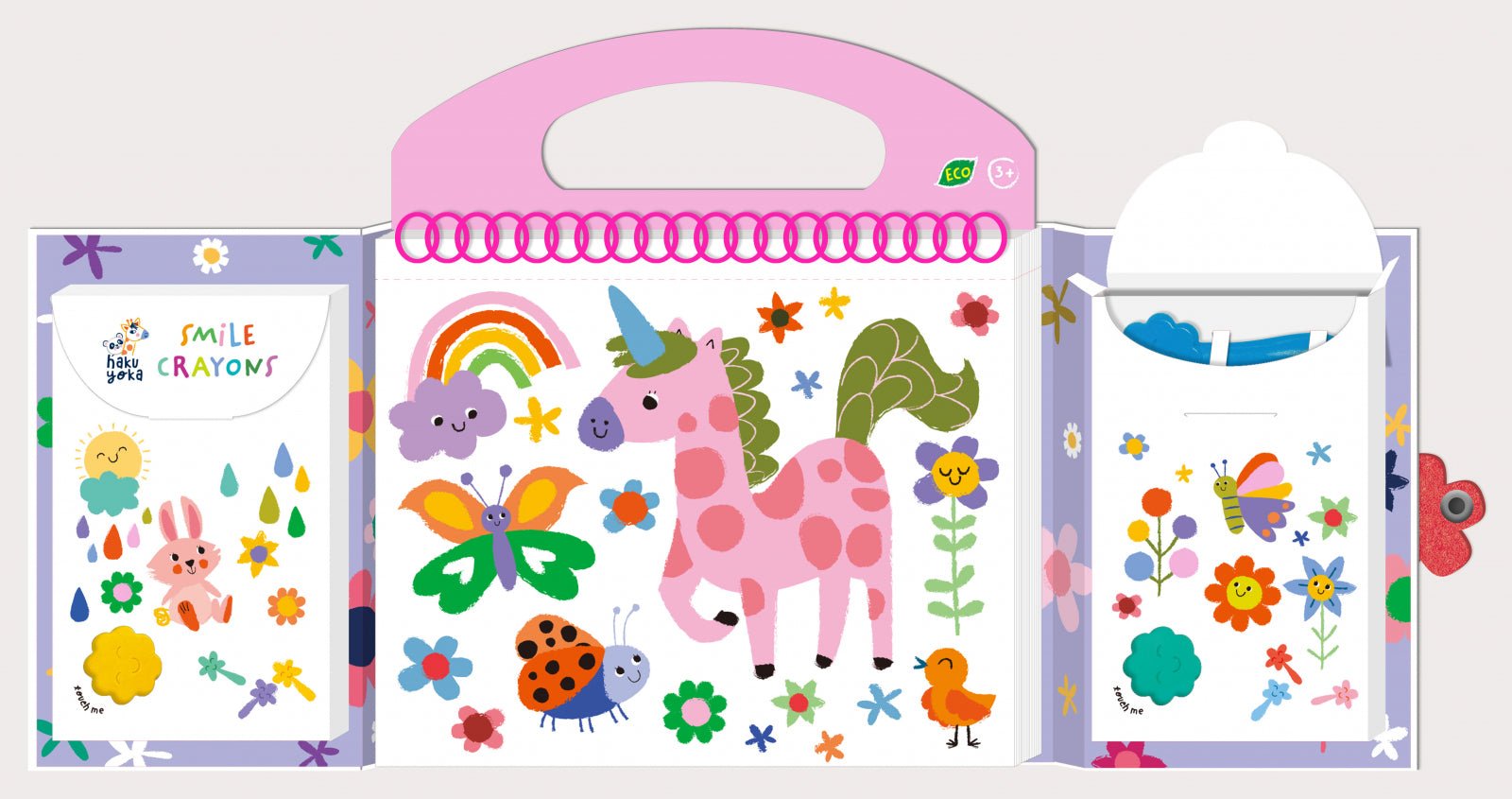 Primul meu kit de desenat - Prietenii Unicorni, Haku Yoka, portabil - Avenir - Publisol.ro