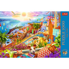 Puzzle 1000 premium plus tea time vizitand santorini - Publisol.ro