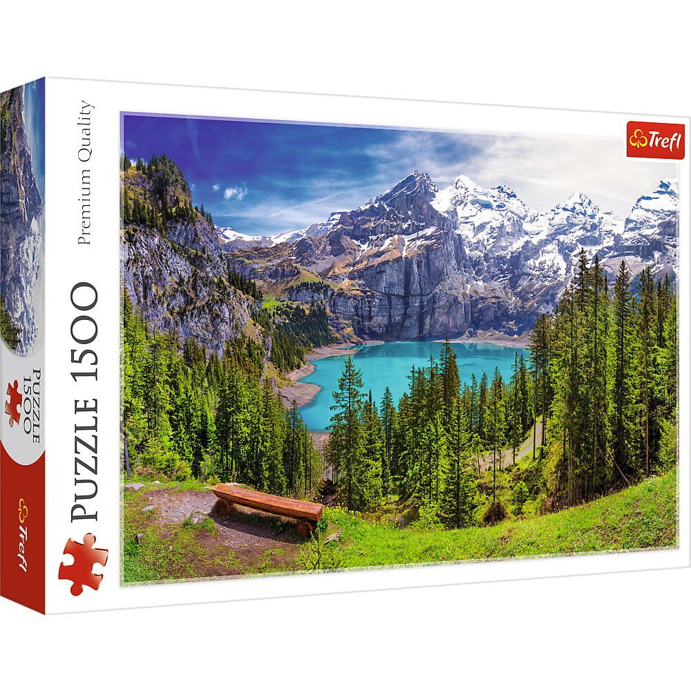 Puzzle 1500 Lacul Oeschinen - Publisol.ro