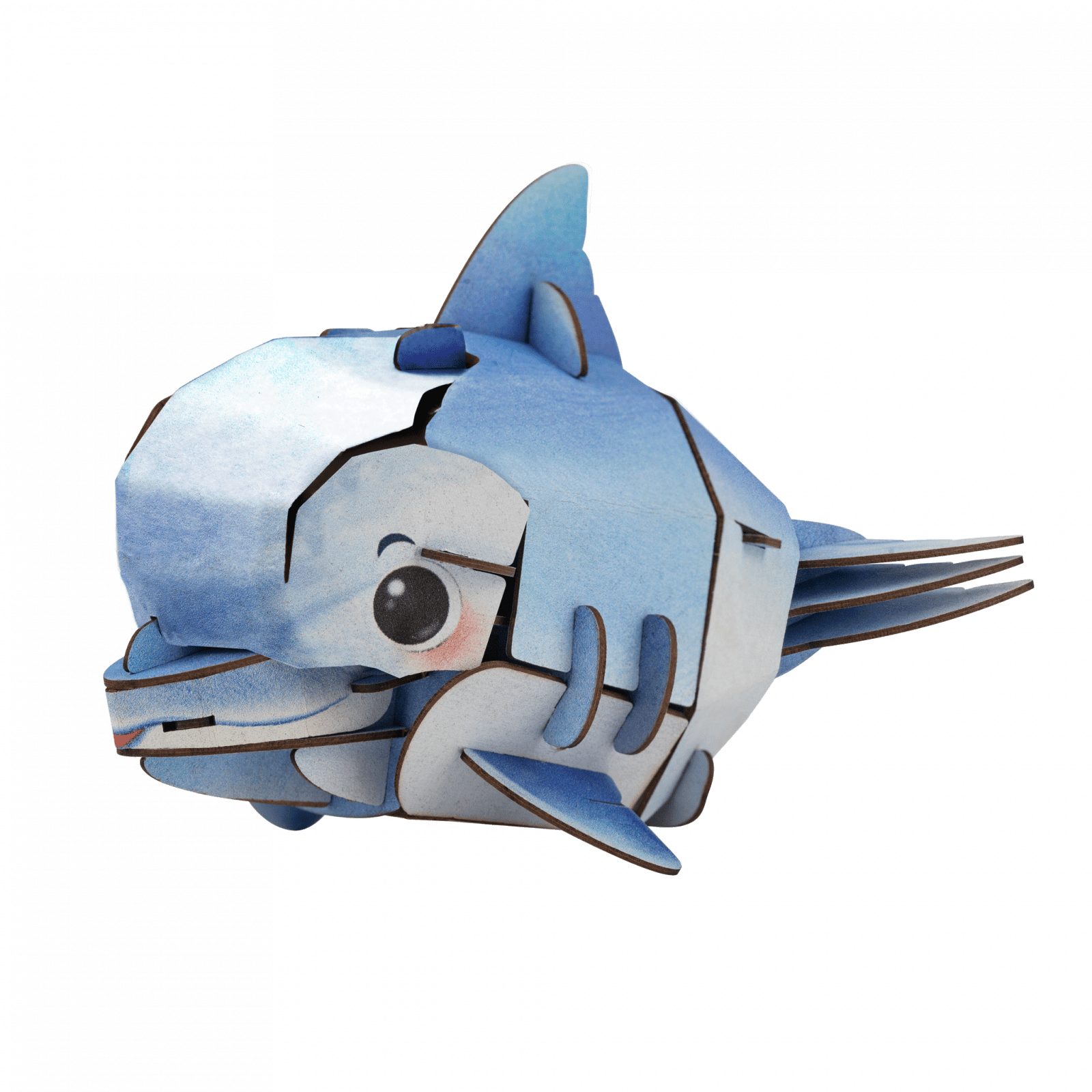 Puzzle 3D cu sunete - Delfin, Build n Sound - mierEdu - Publisol.ro