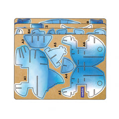 Puzzle 3D cu sunete - Delfin, Build n Sound - mierEdu - Publisol.ro