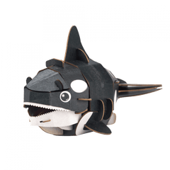 Puzzle 3D cu sunete - Orca, Build n Sound - mierEdu - Publisol.ro