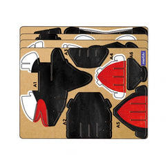 Puzzle 3D cu sunete - Orca, Build n Sound - mierEdu - Publisol.ro