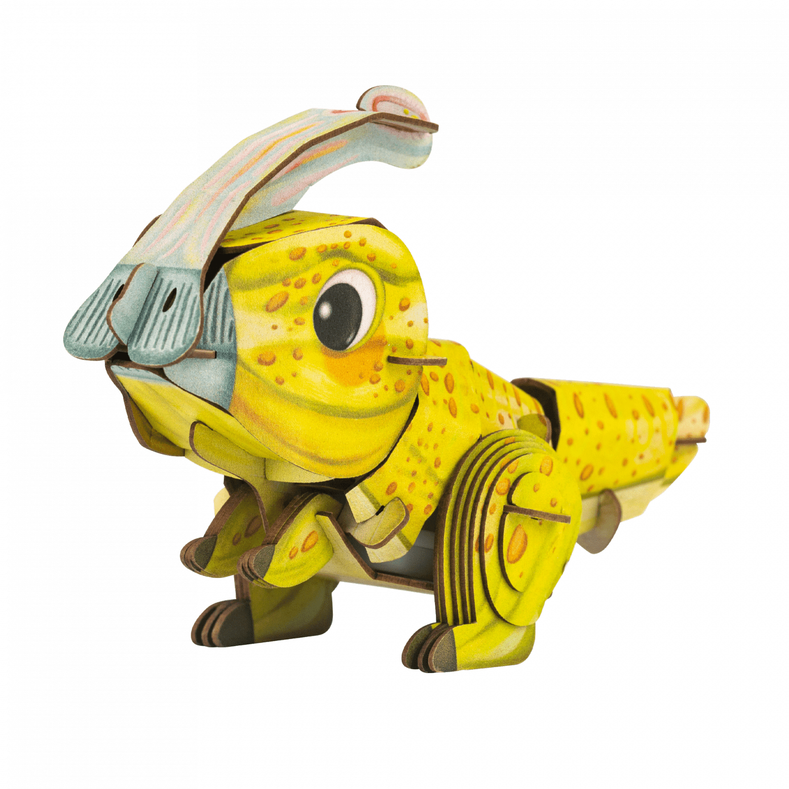 Puzzle 3D cu sunete - Parasaurolophus, Build n Sound - mierEdu - Publisol.ro