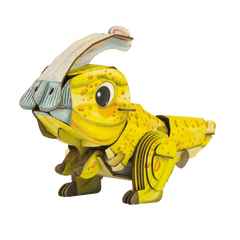 Puzzle 3D cu sunete - Parasaurolophus, Build n Sound - mierEdu - Publisol.ro