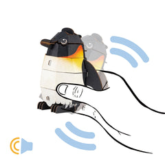 Puzzle 3D cu sunete - Pinguin, Build n Sound - mierEdu - Publisol.ro