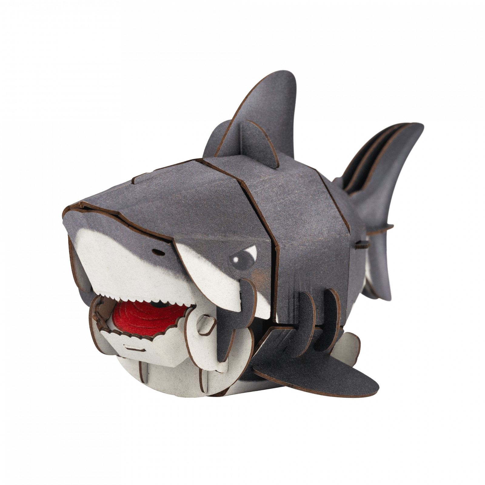 Puzzle 3D cu sunete - Rechin, Build n Sound - mierEdu - Publisol.ro