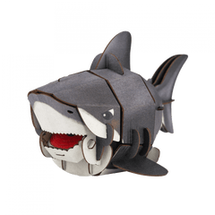 Puzzle 3D cu sunete - Rechin, Build n Sound - mierEdu - Publisol.ro