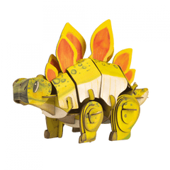 Puzzle 3D cu sunete - Stegosaurus, Build n Sound - mierEdu - Publisol.ro