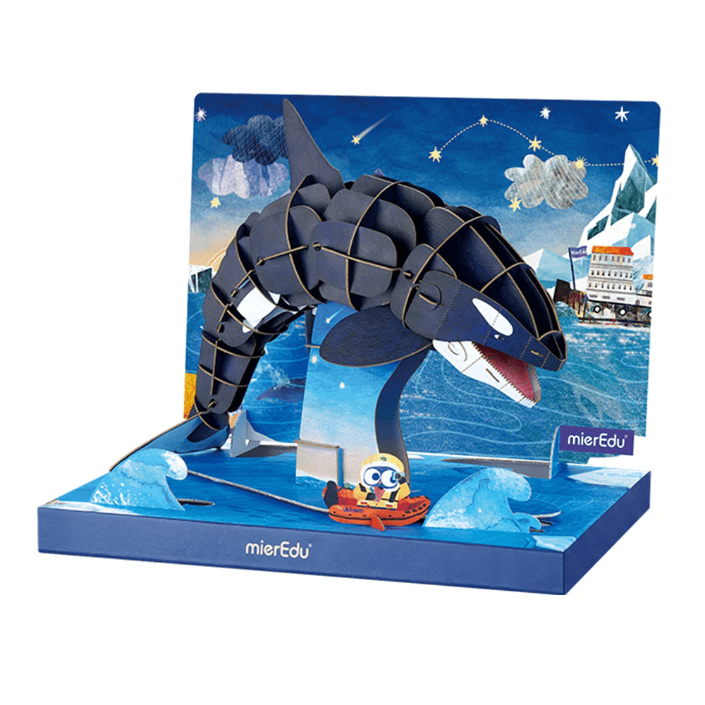 Puzzle 3D ECO - Orca (deluxe) - mierEdu - Publisol.ro