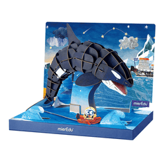 Puzzle 3D ECO - Orca (deluxe) - mierEdu - Publisol.ro