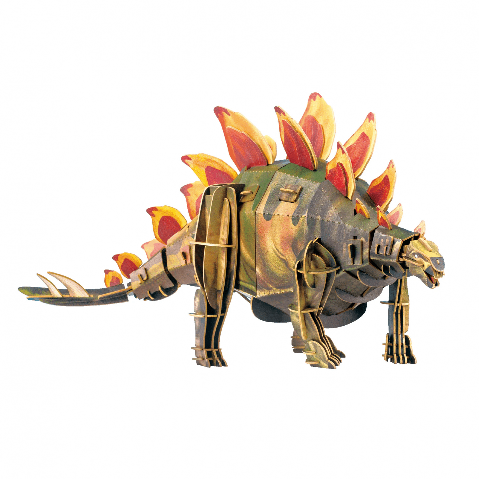 Puzzle 3D reglabil - STEGOSAURUS (deluxe) - mierEdu - Publisol.ro