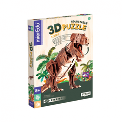 Puzzle 3D reglabil - TYRANNOSAURUS REX (deluxe) - mierEdu - Publisol.ro