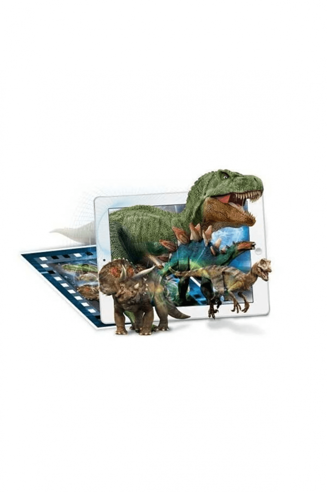 Puzzle de podea cu realitate augmentata AR - Dinozauri - 4M - Publisol.ro