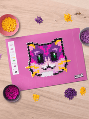 Puzzle pe numere Plus - Plus, 500 piese, Pisicuta - Plus Plus - Publisol.ro