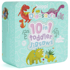 Puzzle progresiv Toddler 10 in 1, Boppi - Dinozauri - boppi