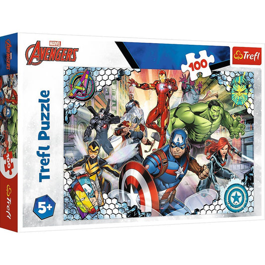 Puzzle trefl 100 avengers razbunatorii faimosi, Trefl - Publisol.ro