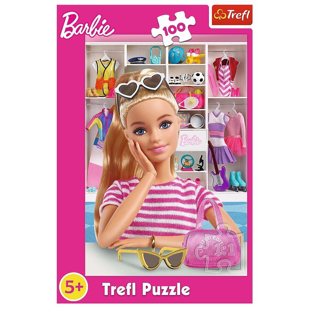 Puzzle Trefl 100 Barbie sa o cunoastem pe Barbie - Publisol.ro