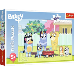 Puzzle Trefl 100 Bluey minunata lume a lui Bluey - Publisol.ro