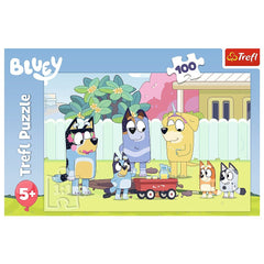 Puzzle Trefl 100 Bluey minunata lume a lui Bluey - Publisol.ro