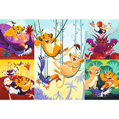 Puzzle Trefl 100 Disney curajosul rege Lion - Publisol.ro