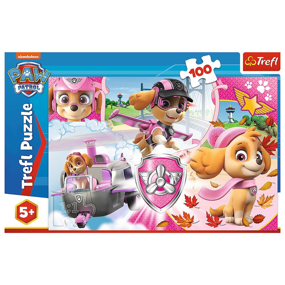 Puzzle Trefl 100 Skye in actiune - Publisol.ro