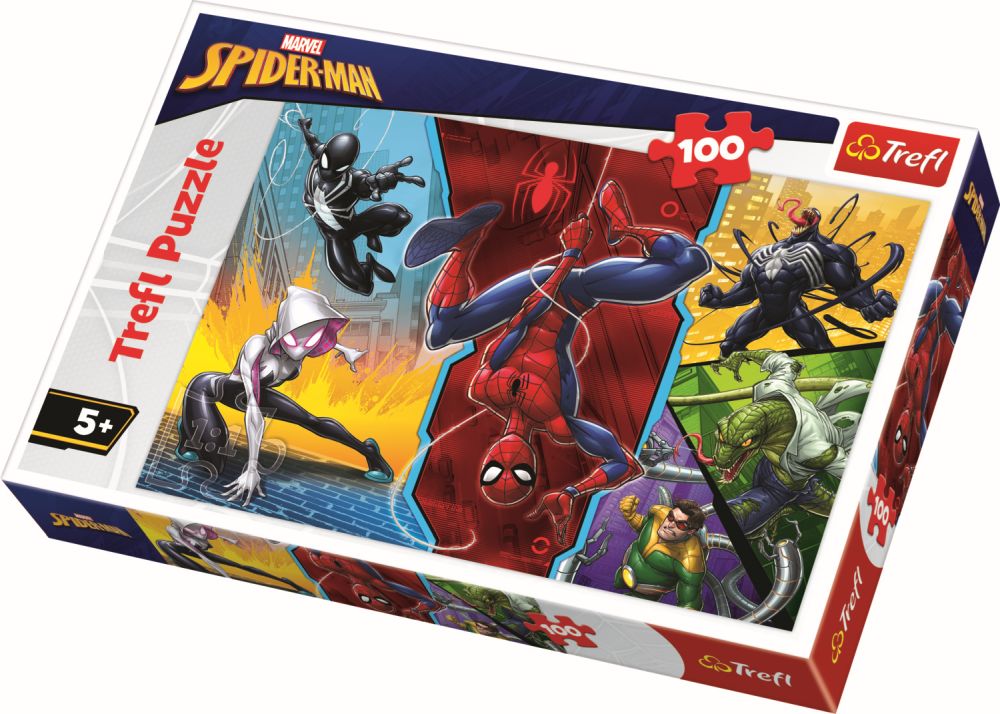 Puzzle Trefl 100 Spiderman - Publisol.ro