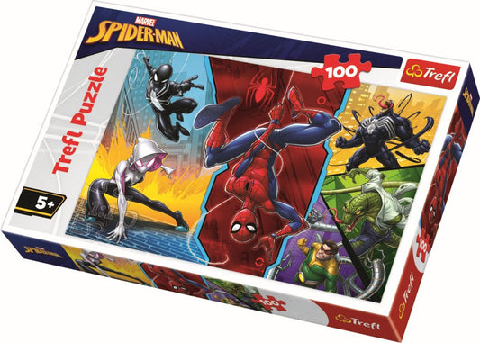 Puzzle Trefl 100 Spiderman - Publisol.ro