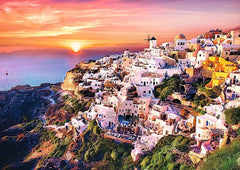 Puzzle Trefl 1000 Apus in Santorini - Publisol.ro