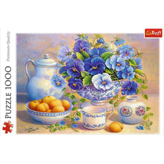 Puzzle Trefl 1000 Buchet albastru - Publisol.ro
