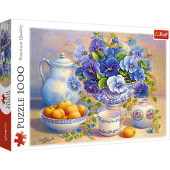 Puzzle Trefl 1000 Buchet albastru - Publisol.ro