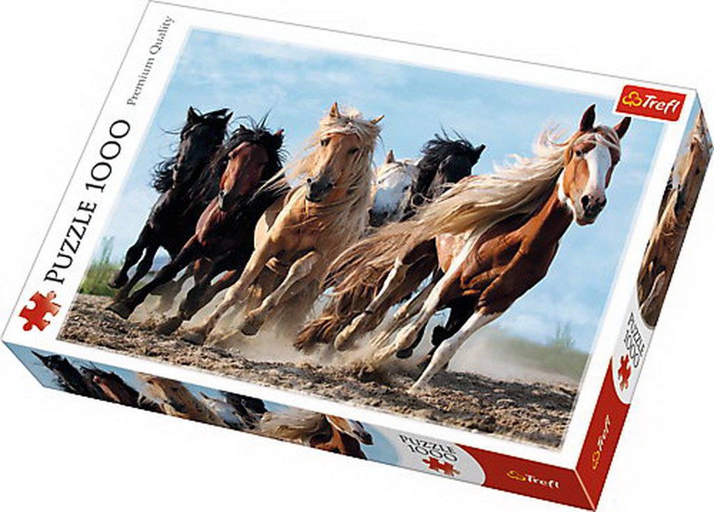 Puzzle Trefl 1000 Cai la galop - Publisol.ro