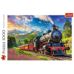 Puzzle Trefl 1000 Calatorie cu trenul - Publisol.ro