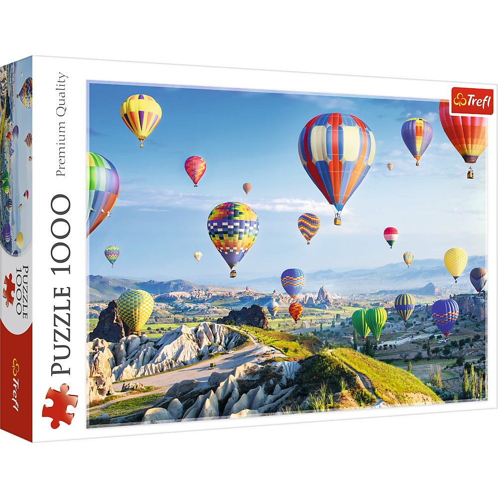 Puzzle Trefl 1000 Cappadoccia baloane cu aer cald - Publisol.ro