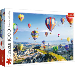 Puzzle Trefl 1000 Cappadoccia baloane cu aer cald - Publisol.ro