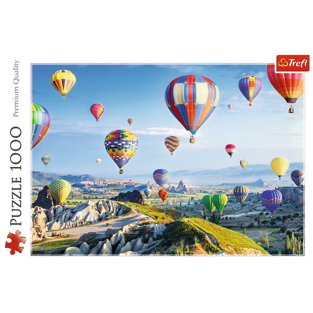 Puzzle Trefl 1000 Cappadoccia baloane cu aer cald - Publisol.ro