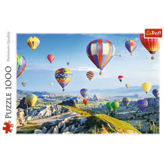 Puzzle Trefl 1000 Cappadoccia baloane cu aer cald - Publisol.ro