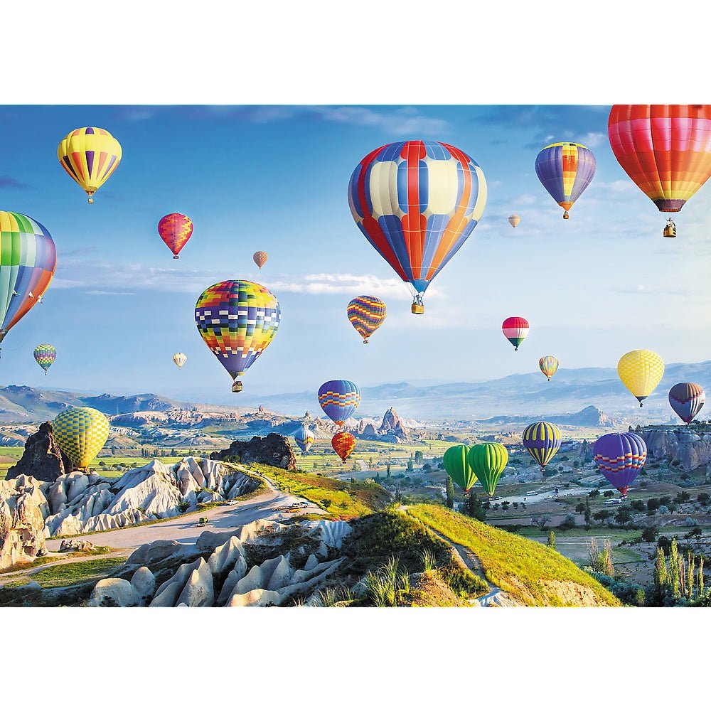 Puzzle Trefl 1000 Cappadoccia baloane cu aer cald - Publisol.ro