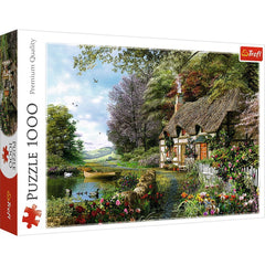 Puzzle Trefl 1000 Casuta de pe lac - Publisol.ro