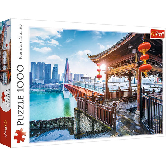 Puzzle trefl 1000 chongqping china, Trefl - Publisol.ro
