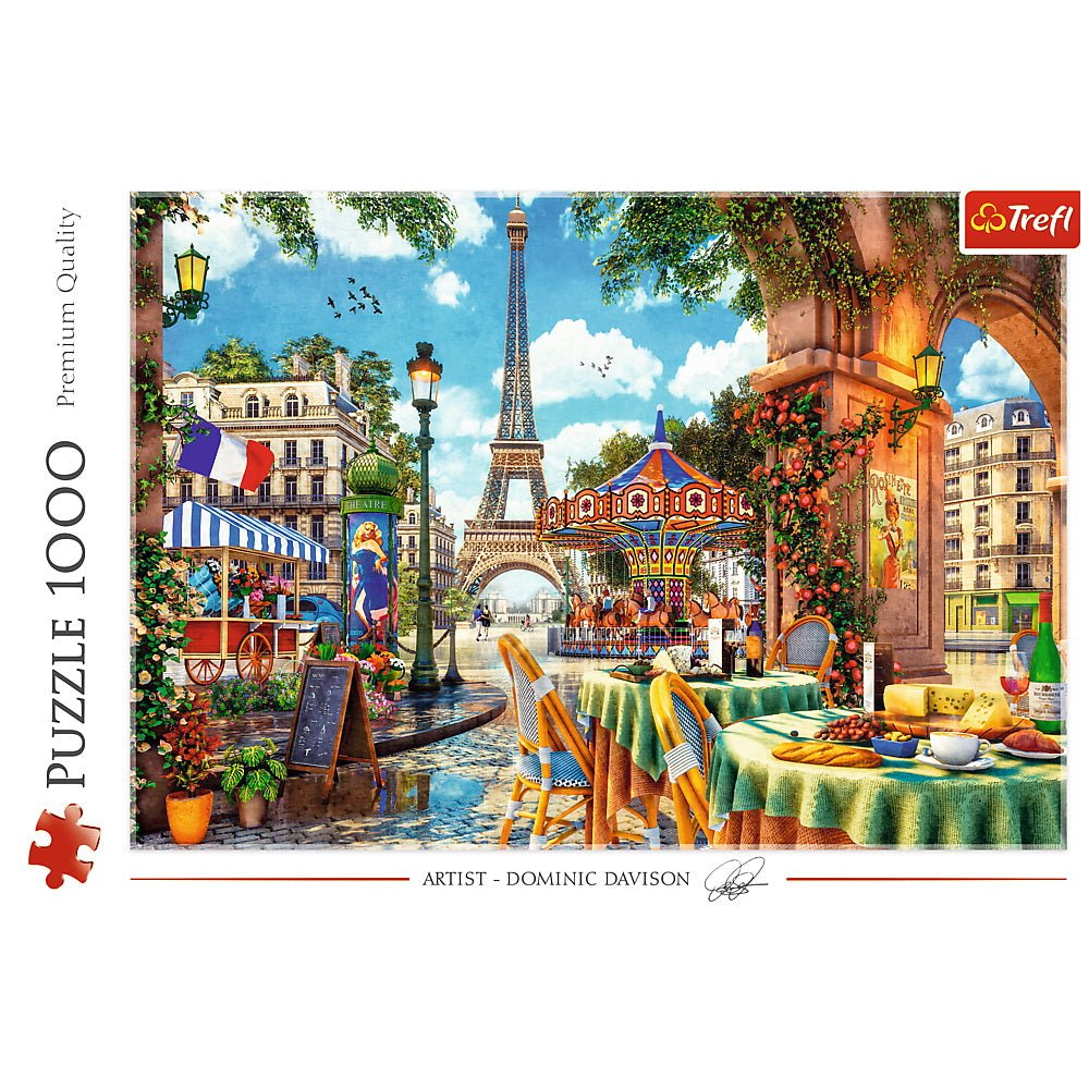 Puzzle Trefl 1000 Dimineata Pariziana - Publisol.ro