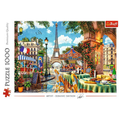 Puzzle Trefl 1000 Dimineata Pariziana - Publisol.ro