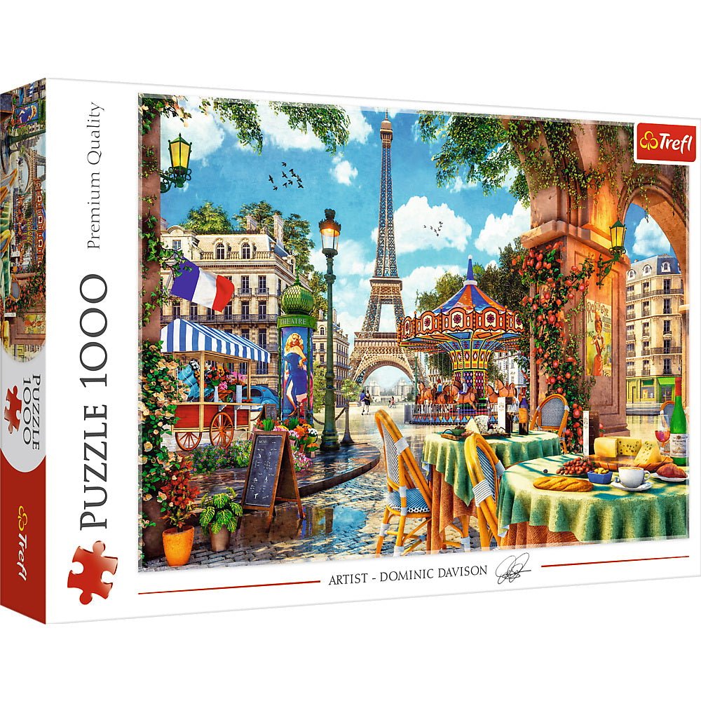 Puzzle Trefl 1000 Dimineata Pariziana - Publisol.ro