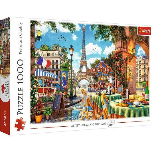 Puzzle Trefl 1000 Dimineata Pariziana - Publisol.ro