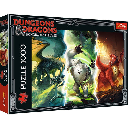 Puzzle trefl 1000 dungeons dragons legendere misterioase, Trefl - Publisol.ro