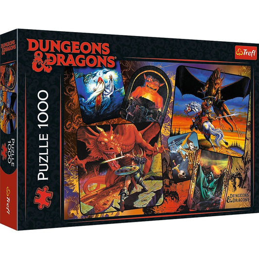 Puzzle trefl 1000 dungeons dragons, Trefl - Publisol.ro