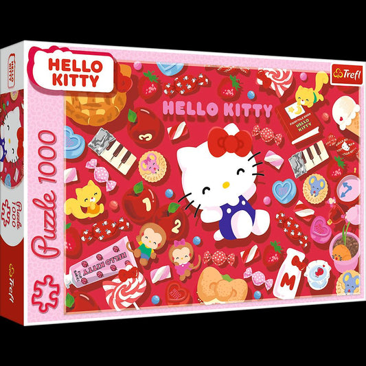 Puzzle trefl 1000 hello kitty, Trefl - Publisol.ro