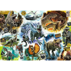 Puzzle trefl 1000 jurassic world pe urmele dinozaurilor, Trefl - Publisol.ro
