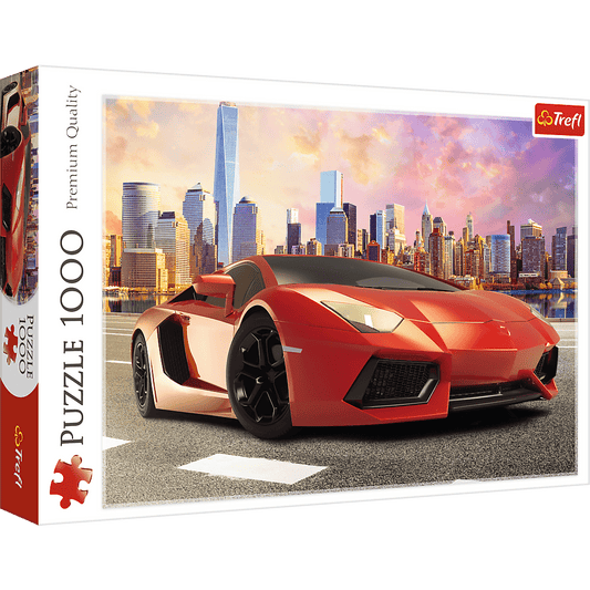 Puzzle Trefl 1000 Lamborghini rosu - Publisol.ro