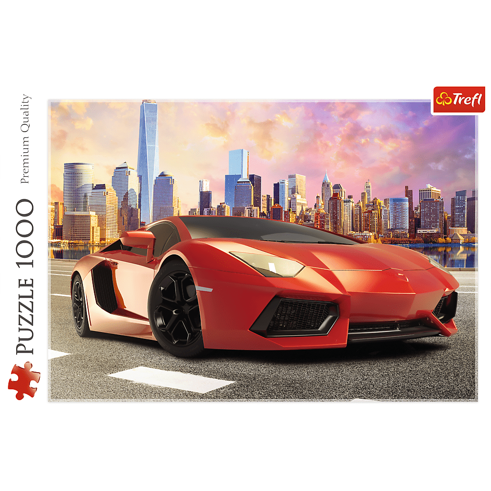 Puzzle Trefl 1000 Lamborghini rosu - Publisol.ro